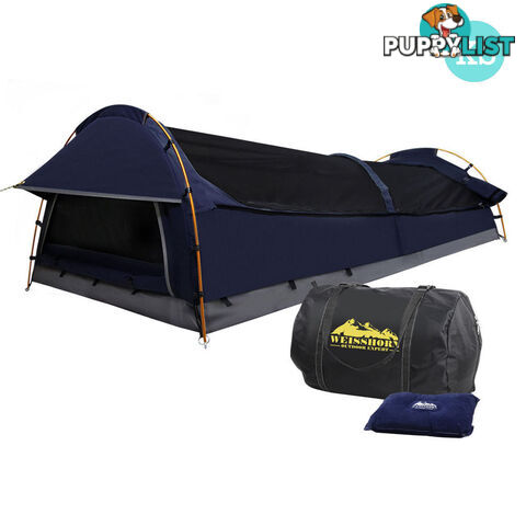 Deluxe King Single Swag Camping Swag Navy