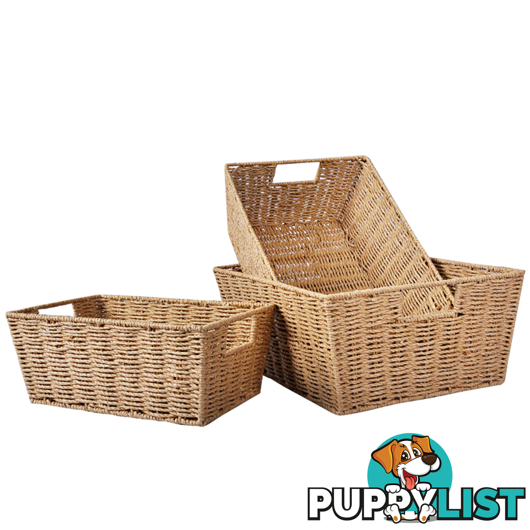 3 Peice Storage Basket Set