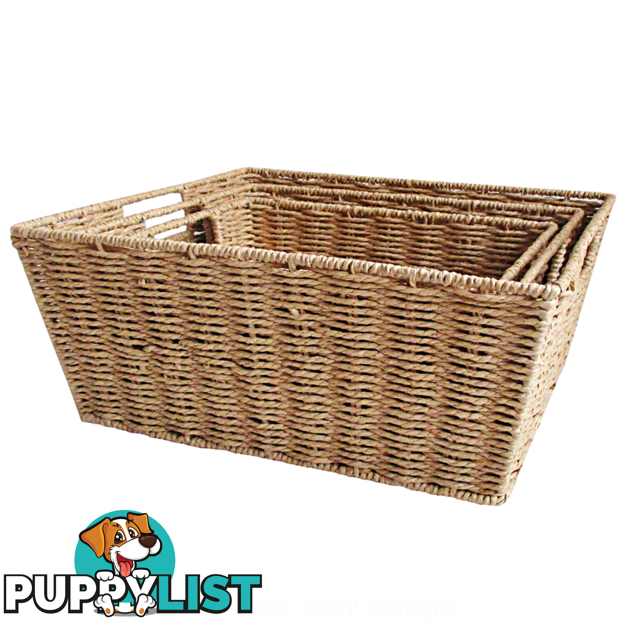 3 Peice Storage Basket Set