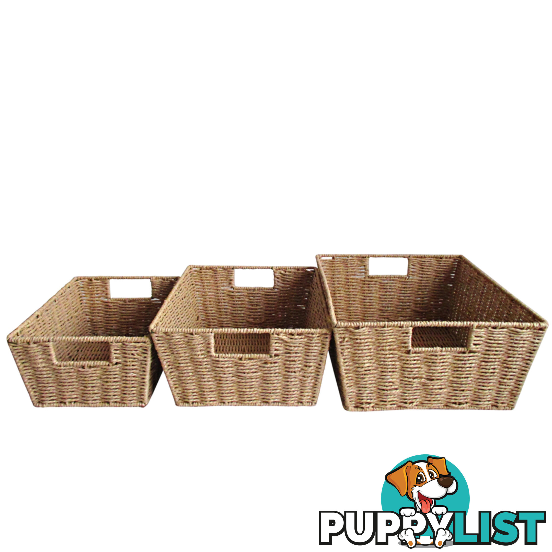 3 Peice Storage Basket Set