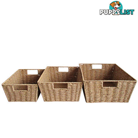 3 Peice Storage Basket Set