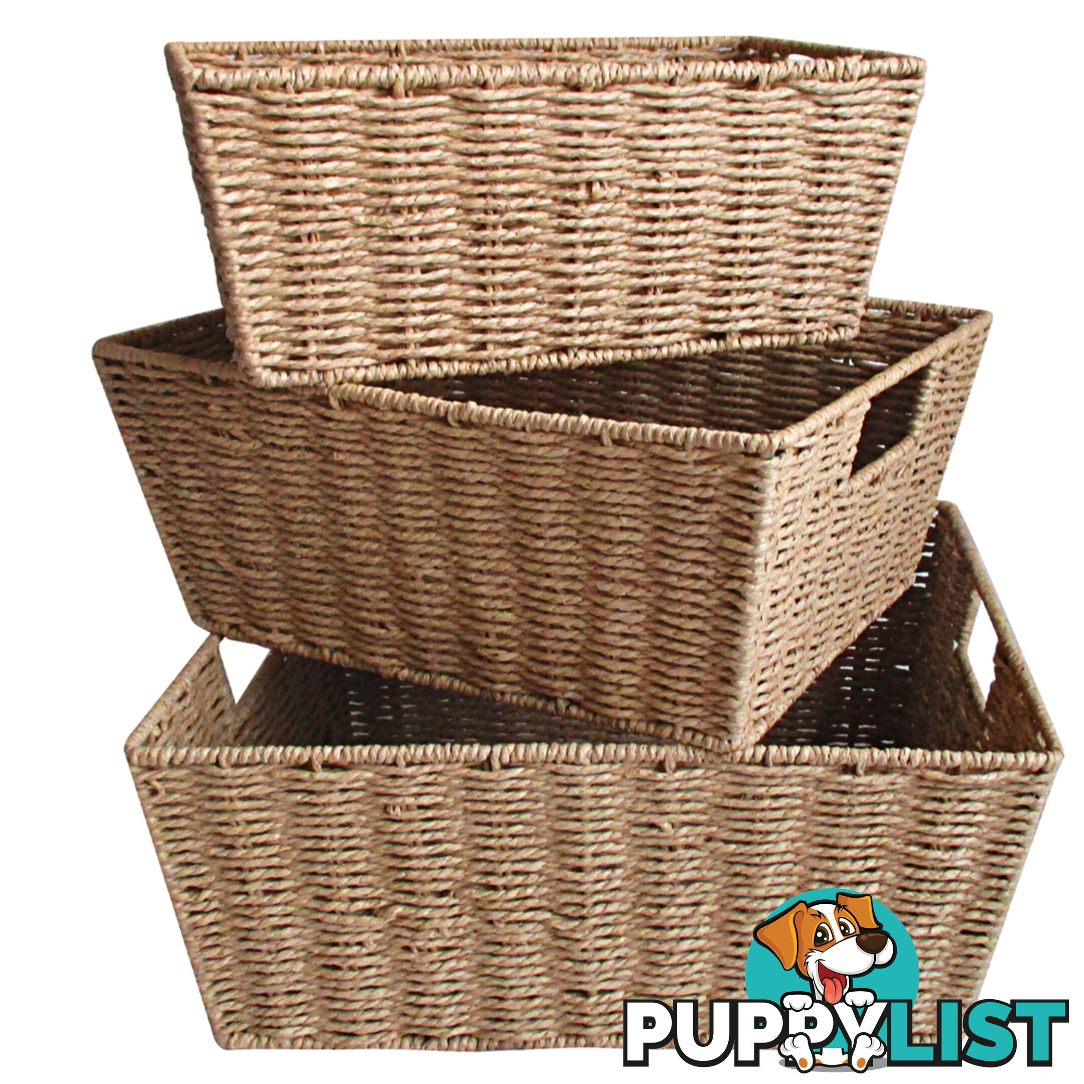 3 Peice Storage Basket Set