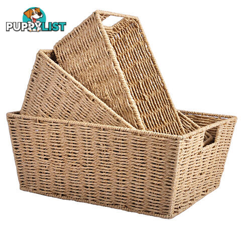 3 Peice Storage Basket Set