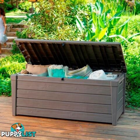 Keter Brightwood Outdoor Garden Storage Box