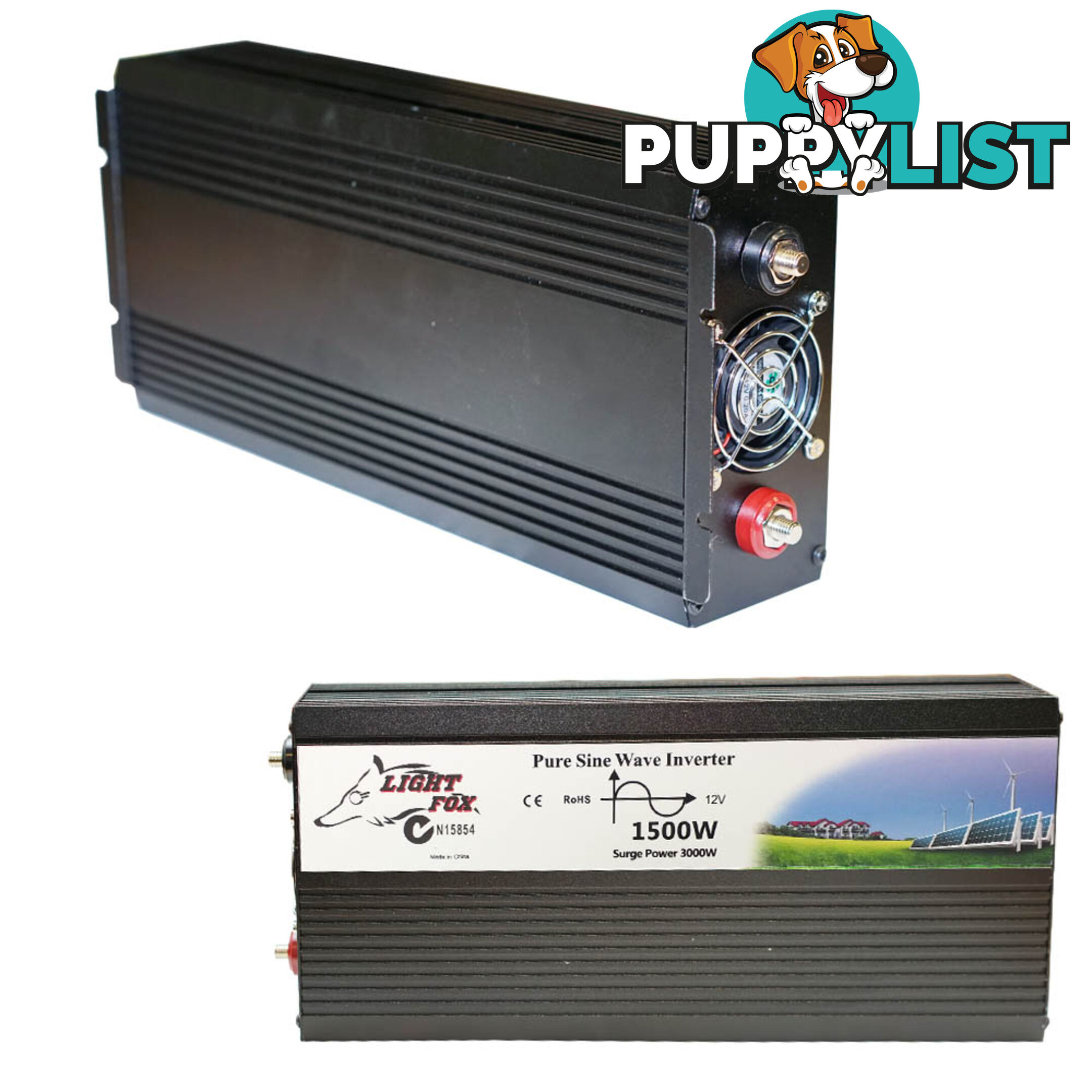 PURE SINE WAVE 1500W MAX 3000W 12V-240V POWER INVERTER CAR CARAVAN CAMPING BOAT