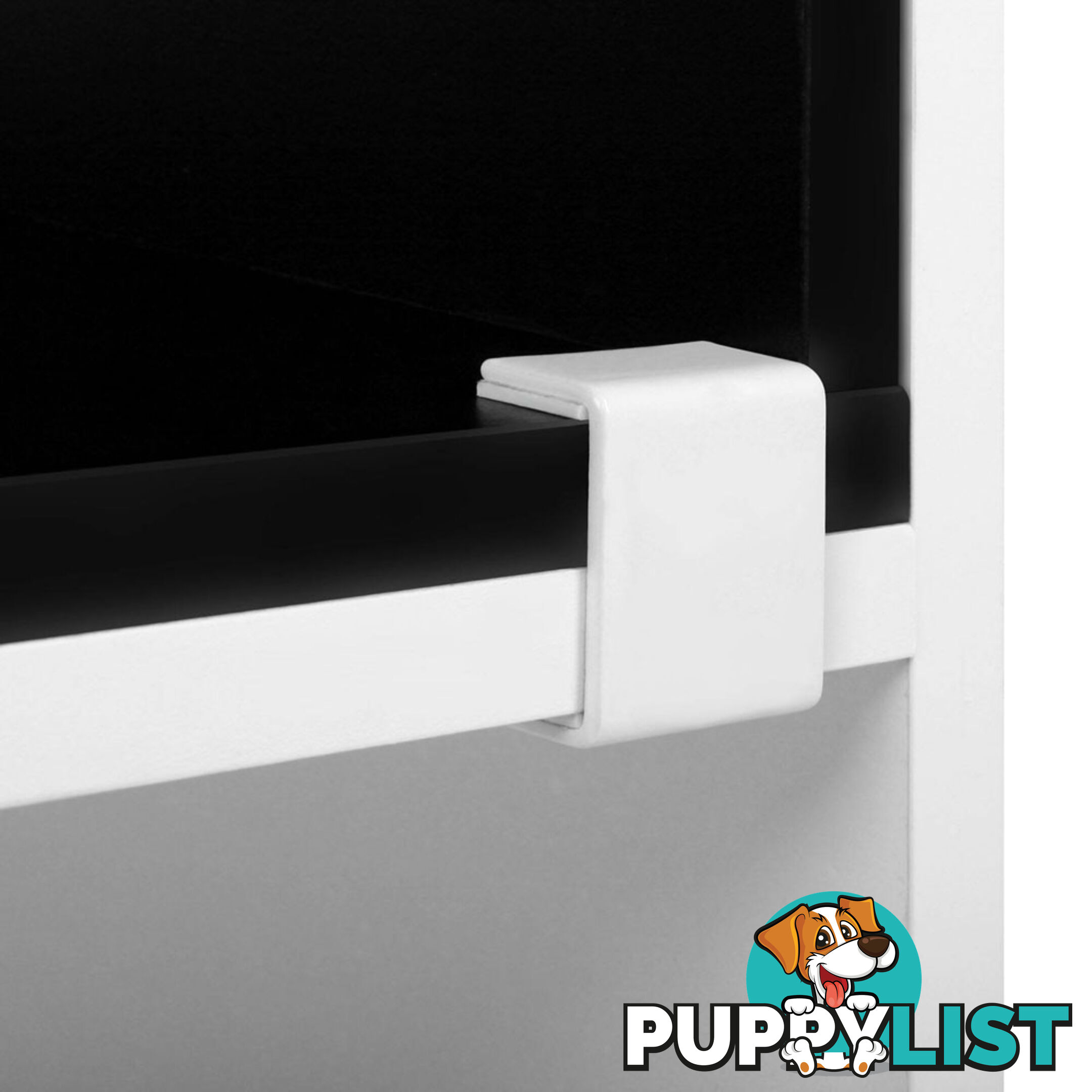 DIY L Shaped Display Shelf - White