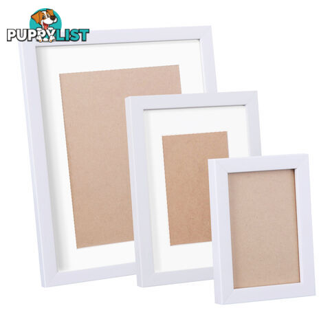 17 pcs Photo Frames Set Wall White