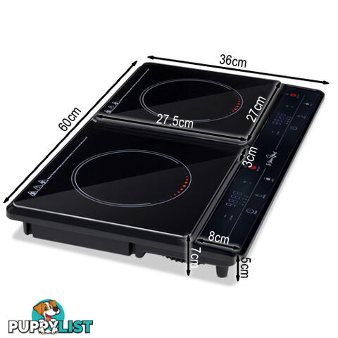 5 Star Chef Induction Cooktop Portable Duo