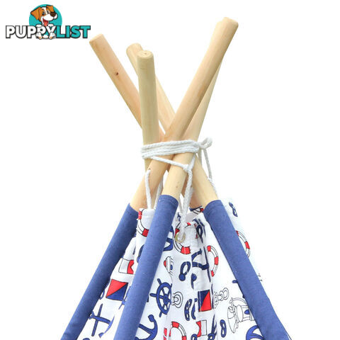 5 Poles Teepee Tent w/ Storage Bag