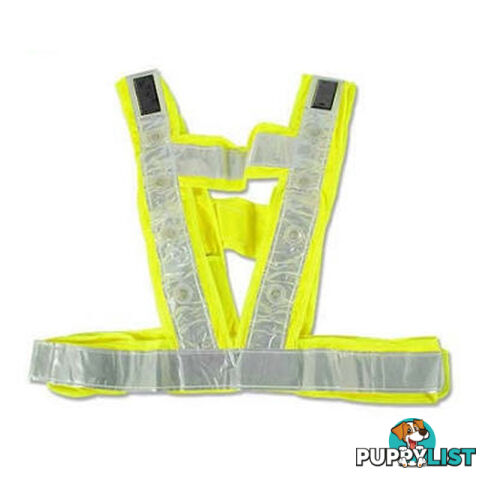 Solar Powered LED Vest