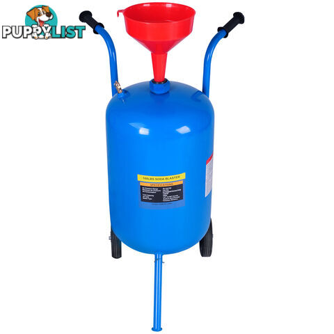 100lb Portable Soda Pressure Abrasive Upgrade Air Sandblaster