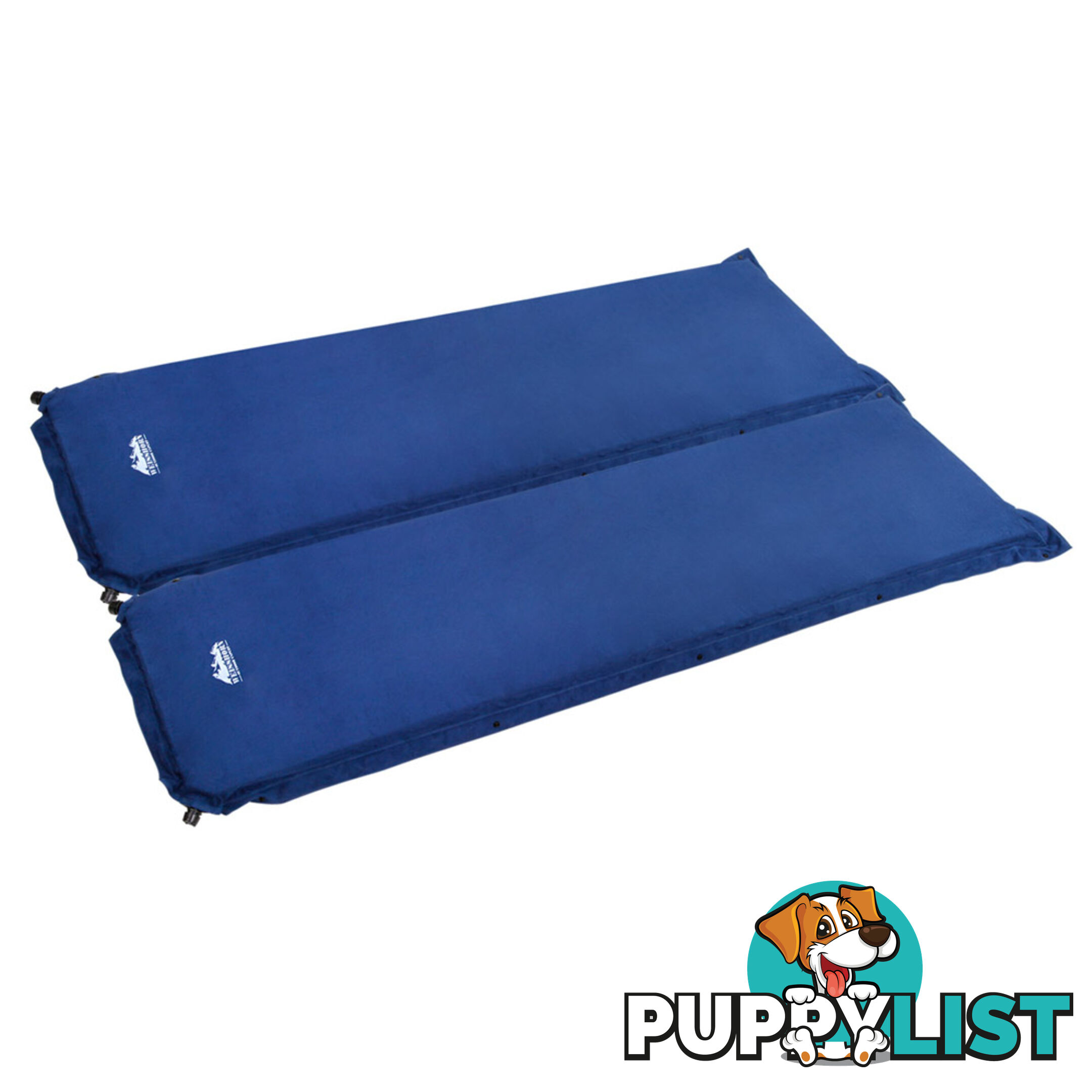 Self inflating Mattress Double 8cm Blue