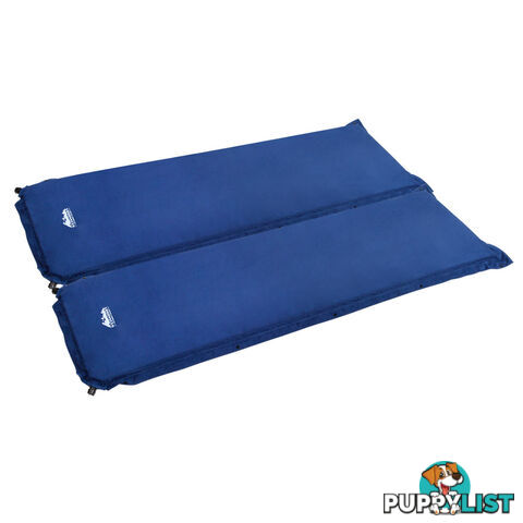 Self inflating Mattress Double 8cm Blue