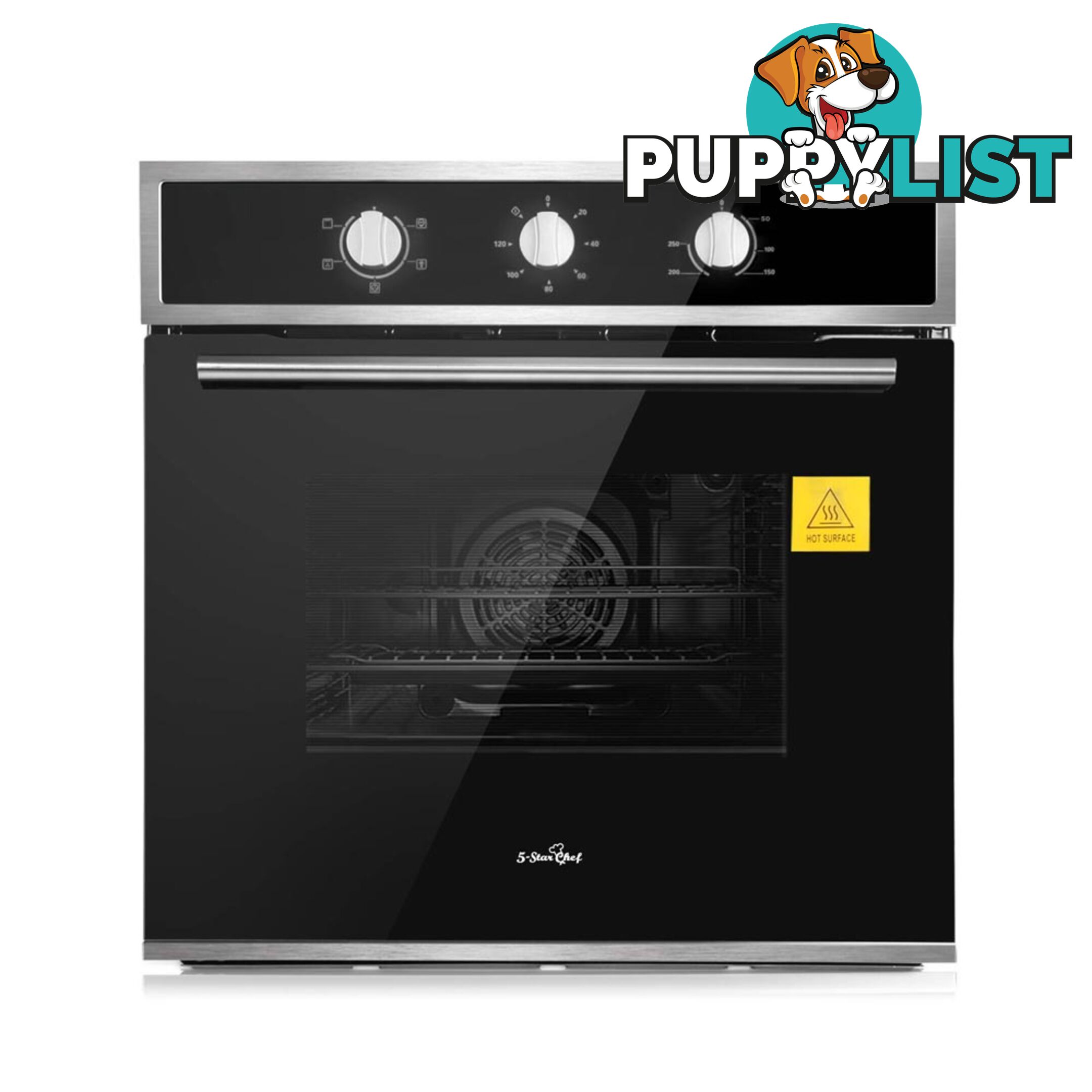 Built-in Electric Fan Forced Oven - 5 Functions