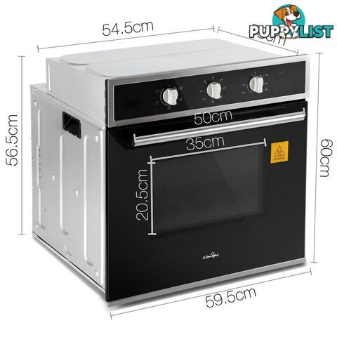 Built-in Electric Fan Forced Oven - 5 Functions