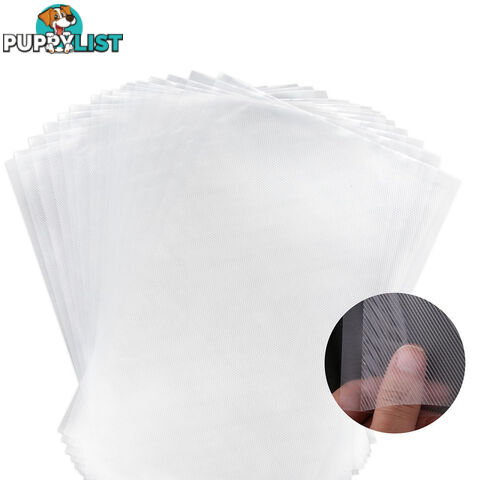 100 Food Sealer Bags: 28 x 40cm