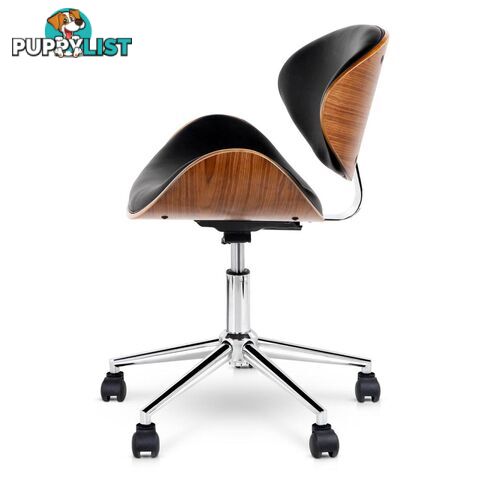 PU Leather Curved Office Chair