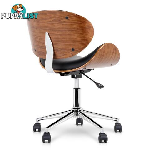 PU Leather Curved Office Chair