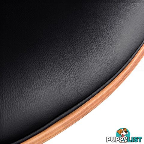 PU Leather Curved Office Chair