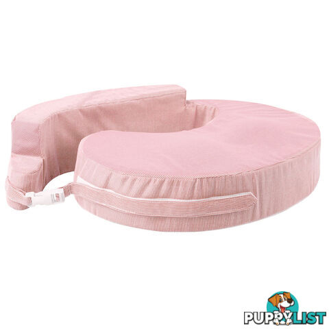 Baby Breast Feeding Support Memory Foam Pillow w/ Zip Cover Pink