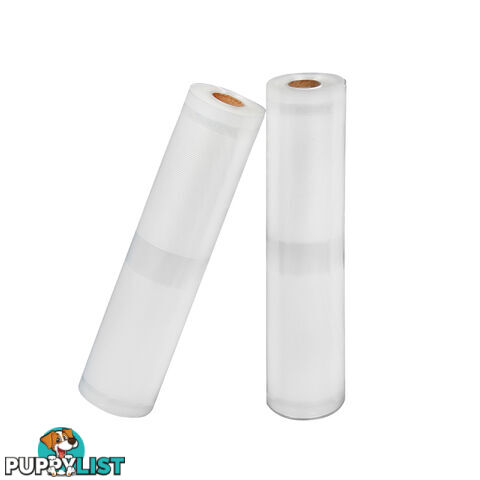 Set of 10 Vacuum Food Sealer Storage Rolls 6m x 22cm