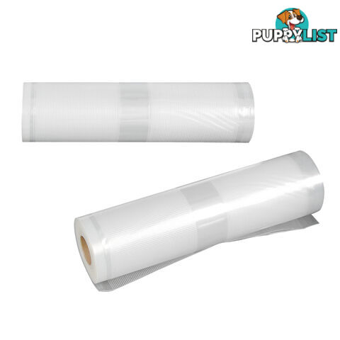 Set of 10 Vacuum Food Sealer Storage Rolls 6m x 22cm