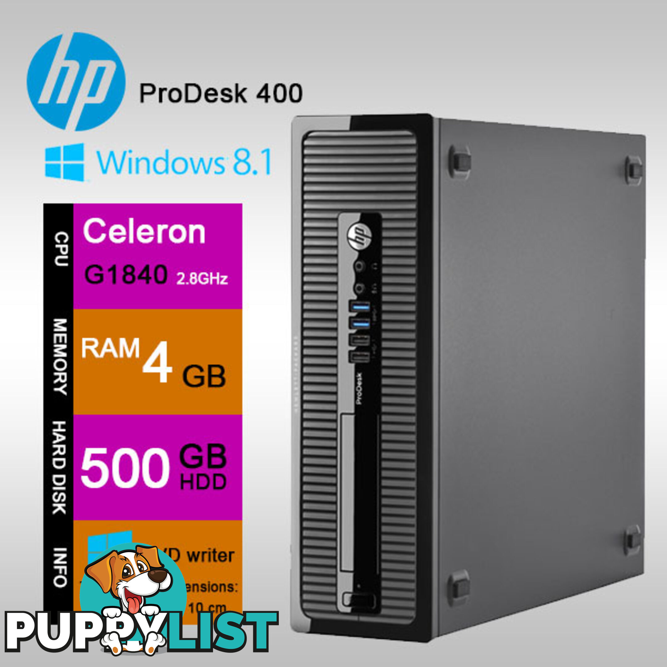 HP 400PRO (L0J05PA) Desktop PC