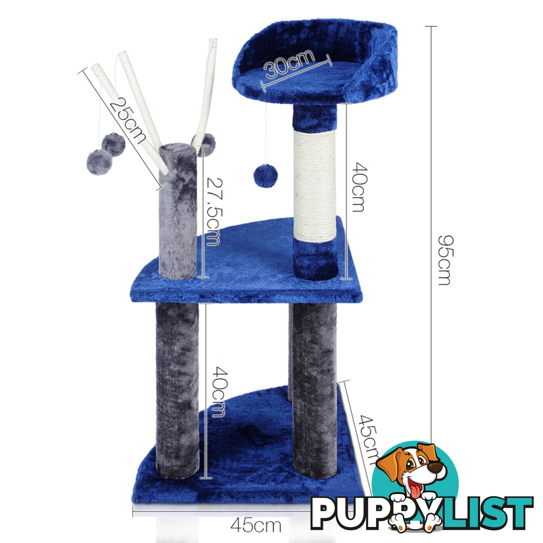 Medium Cat Tree Scratcher _ 95CM