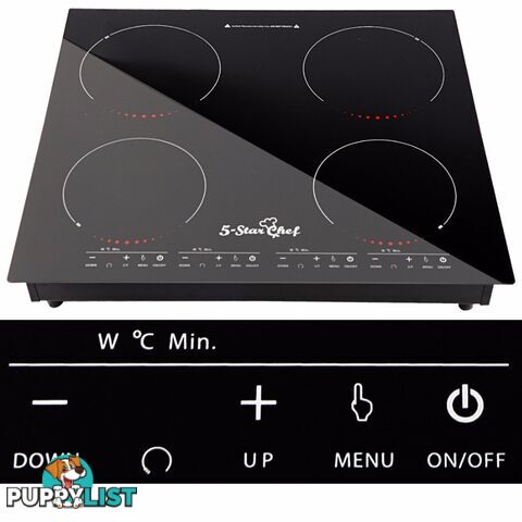 5 Star Chef Electric Induction Cooktop Ceramic