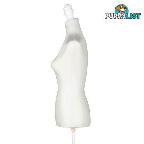 Female Mannequin Cloth Display Tailor Dressmaker White