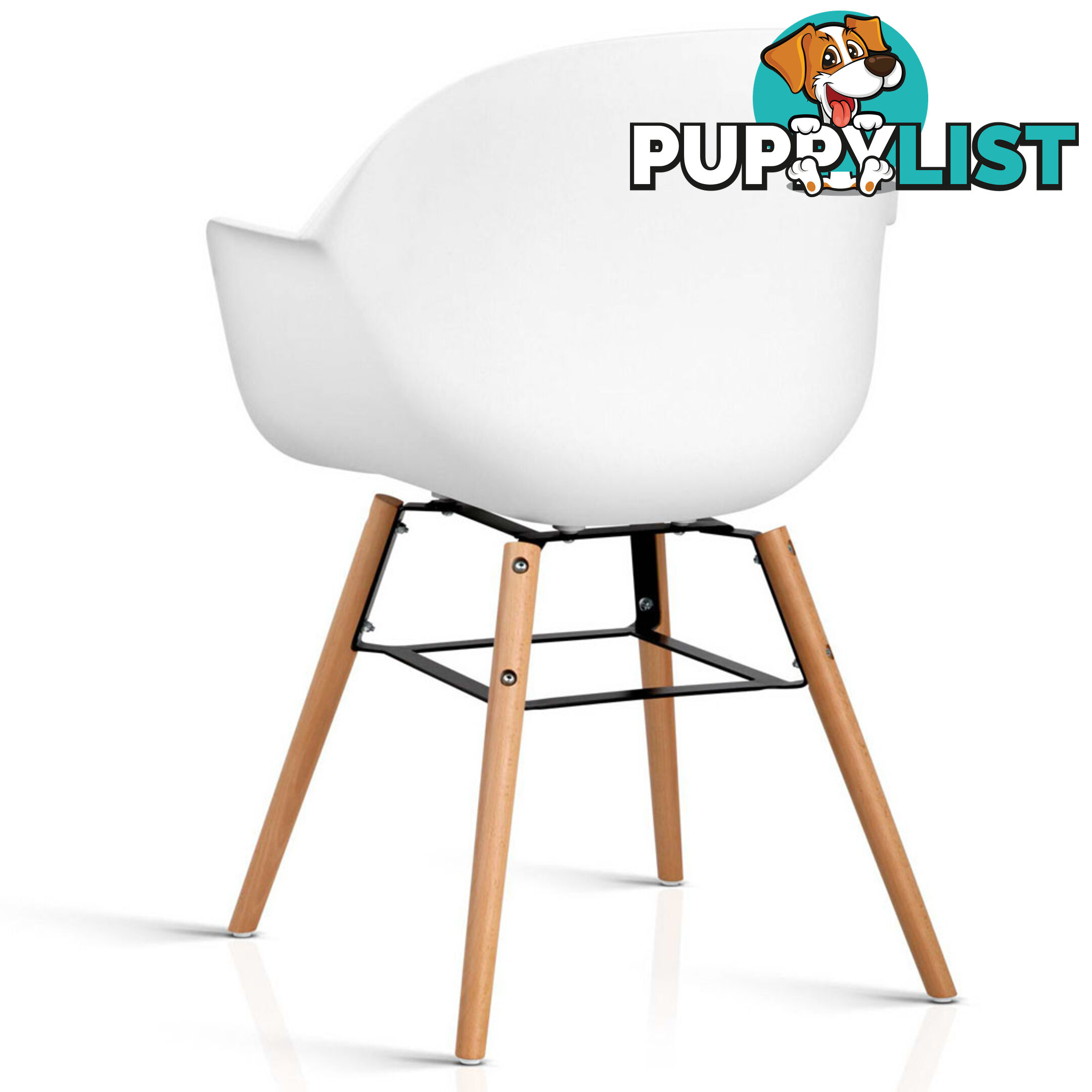 Set of 2 Eames Replica DAW Dining Chair