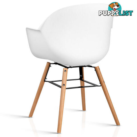 Set of 2 Eames Replica DAW Dining Chair