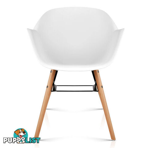 Set of 2 Eames Replica DAW Dining Chair