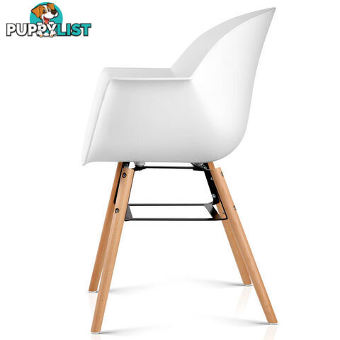 Set of 2 Eames Replica DAW Dining Chair