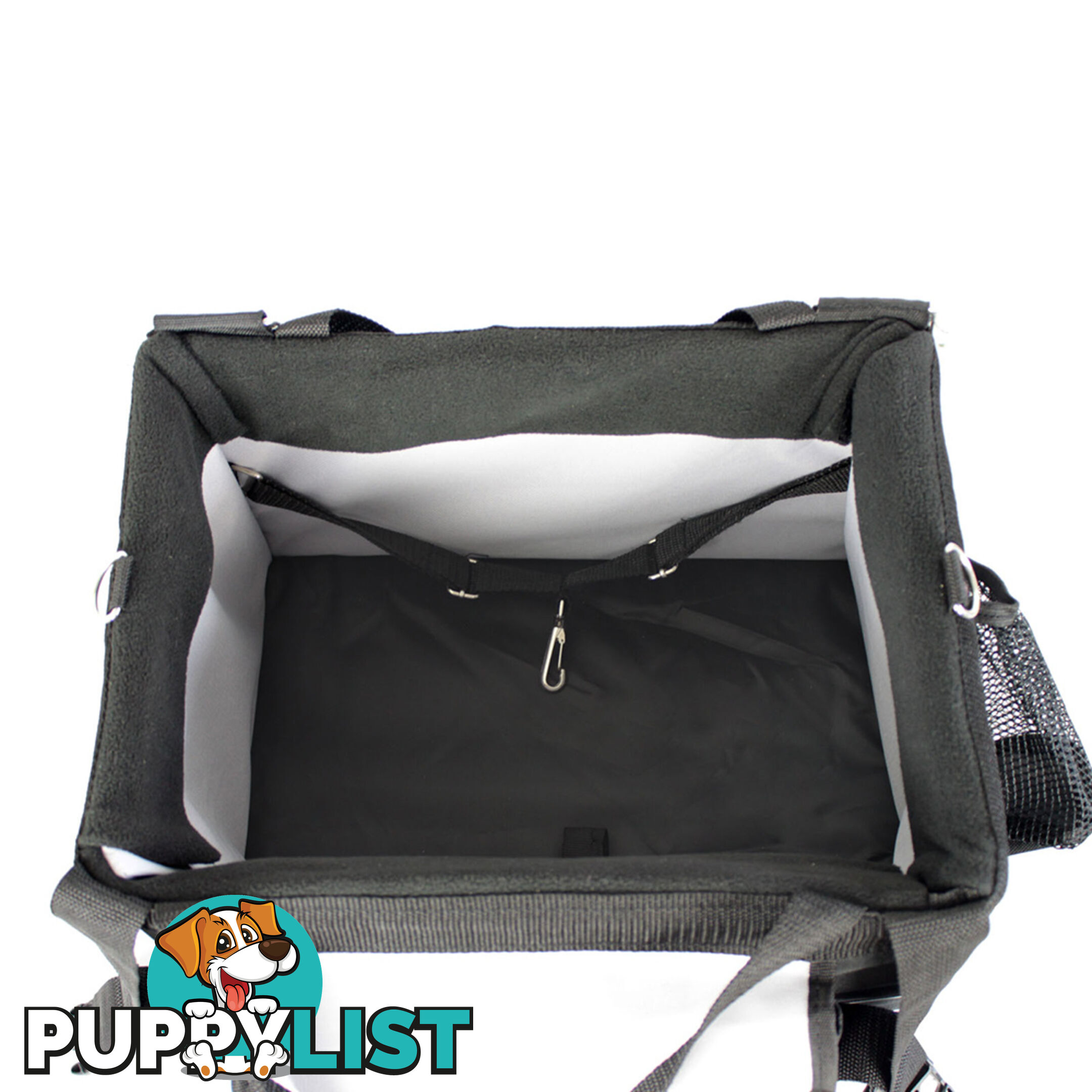 Pet Bicycle Carrier with Safety Leash