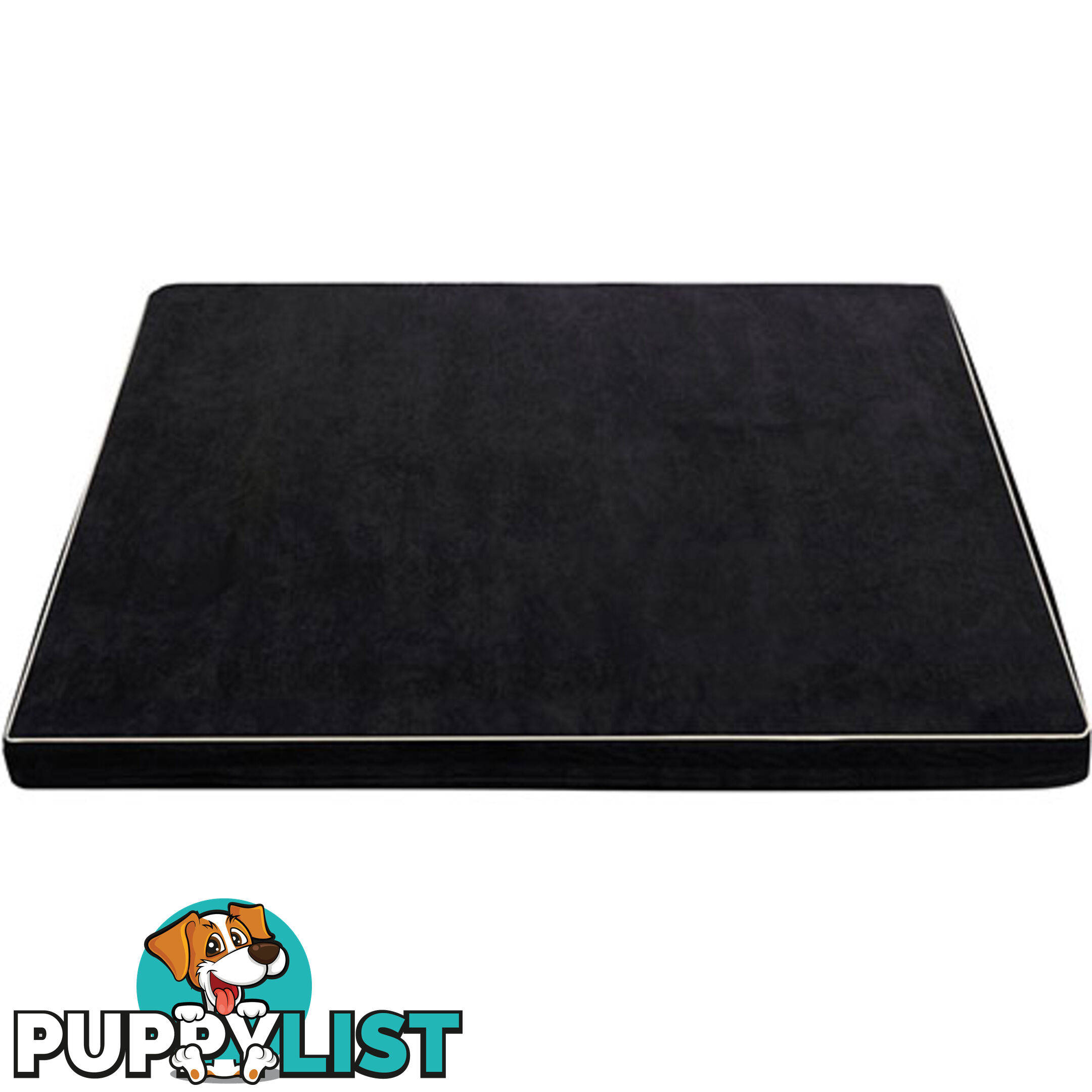 Pet Dog Anti Skid Sleep Memory Foam Mattress Bed Medium Black