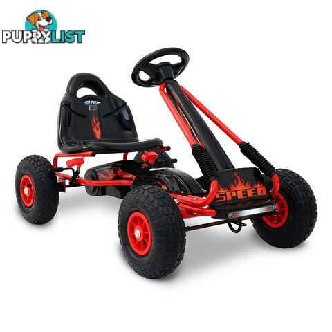 Kids Pedal Go Kart - Red