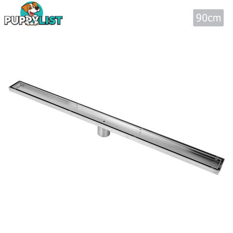 Tile Insert Stainless Steel Shower Grate Drain Floor Bathroom 900mm