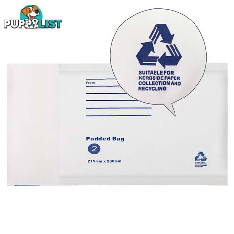 Bubble Padded Mail Envelopes 100pcs 215mm x 280mm