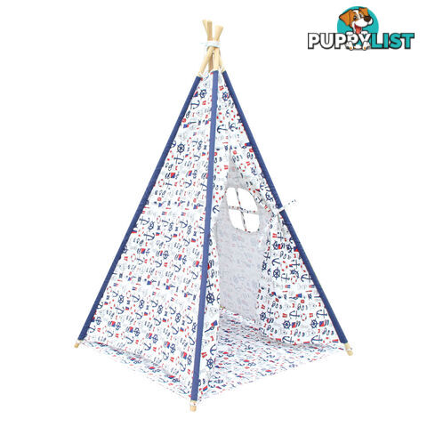 4 Poles Teepee Tent w/ Storage Bag