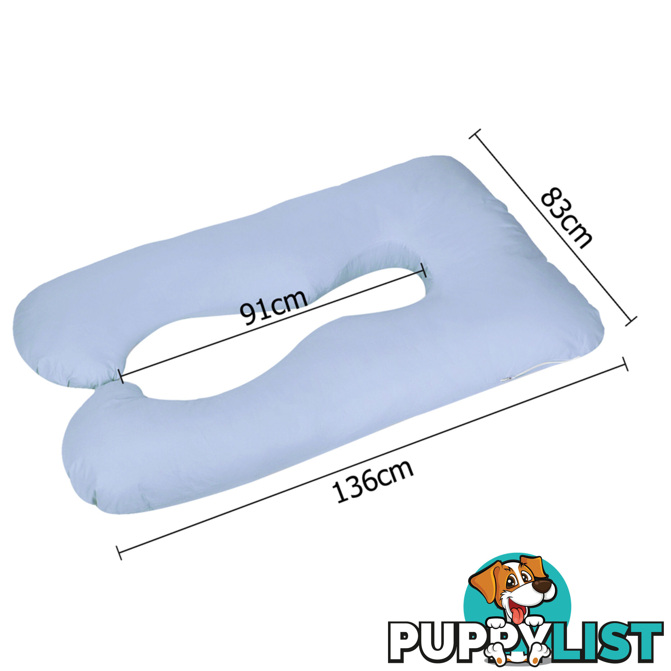 Nursing Support Pillow Feeding Baby Cushion Blue