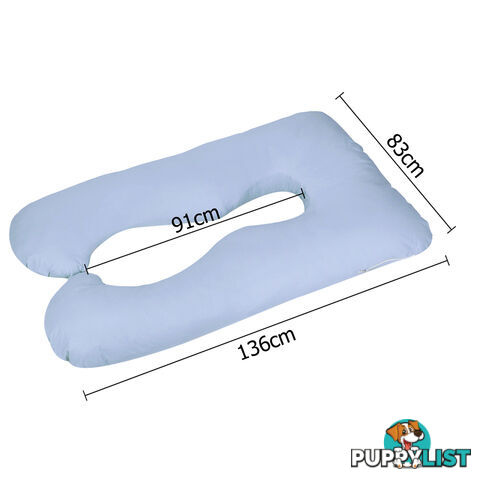 Nursing Support Pillow Feeding Baby Cushion Blue