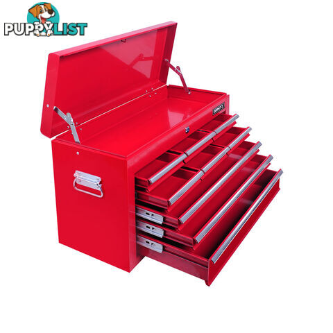 9 Drawers Tool Box Chest Red