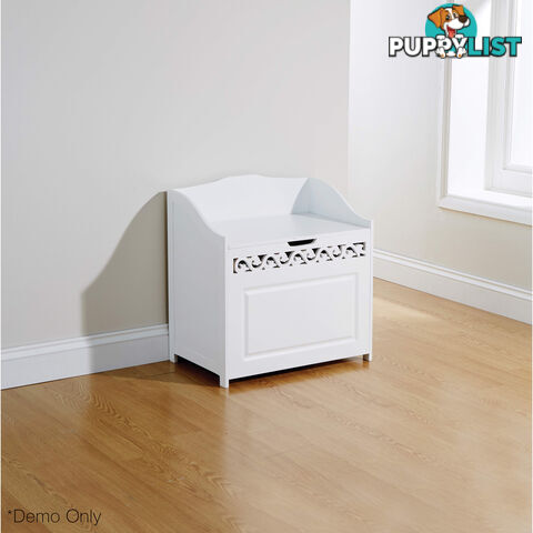 Lure Floor Hamper in WHITE