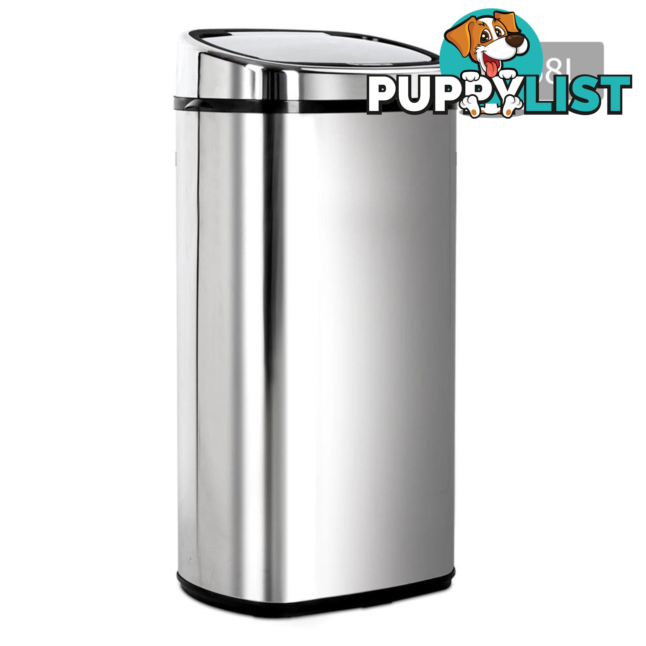 Stainless Steel Motion Sensor Rubbish Bin _ 68L