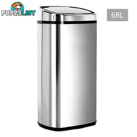 Stainless Steel Motion Sensor Rubbish Bin _ 68L