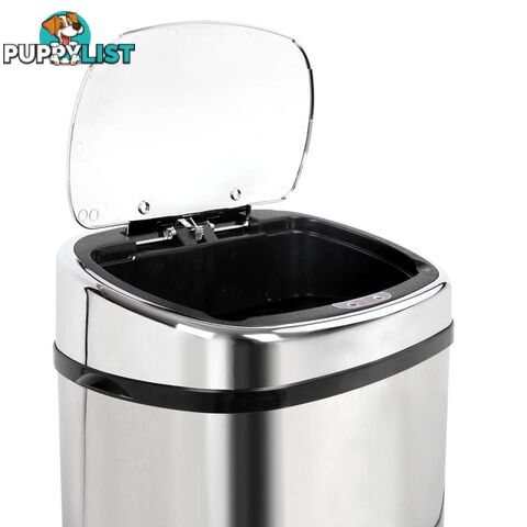 Stainless Steel Motion Sensor Rubbish Bin _ 68L