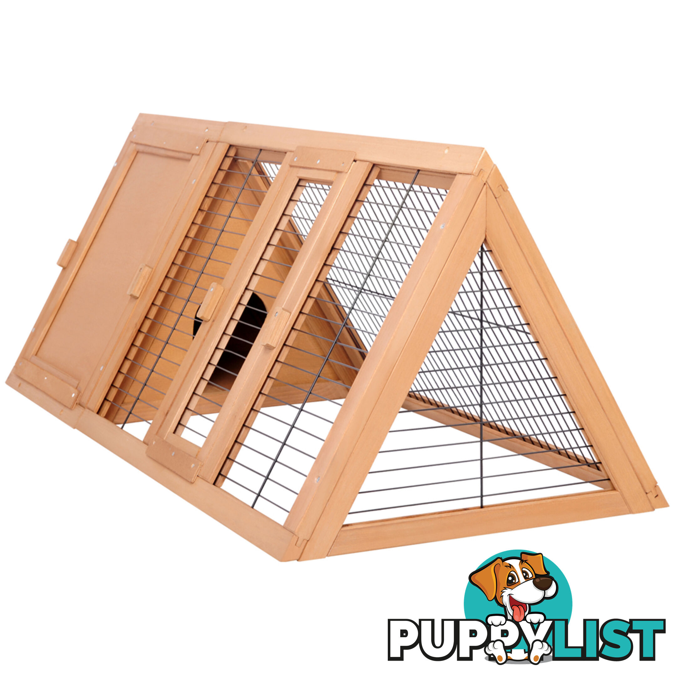 Rabbit Hutch Guinea Pig Chicken Ferret Cage Triangle