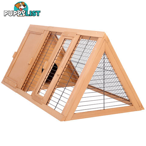 Rabbit Hutch Guinea Pig Chicken Ferret Cage Triangle