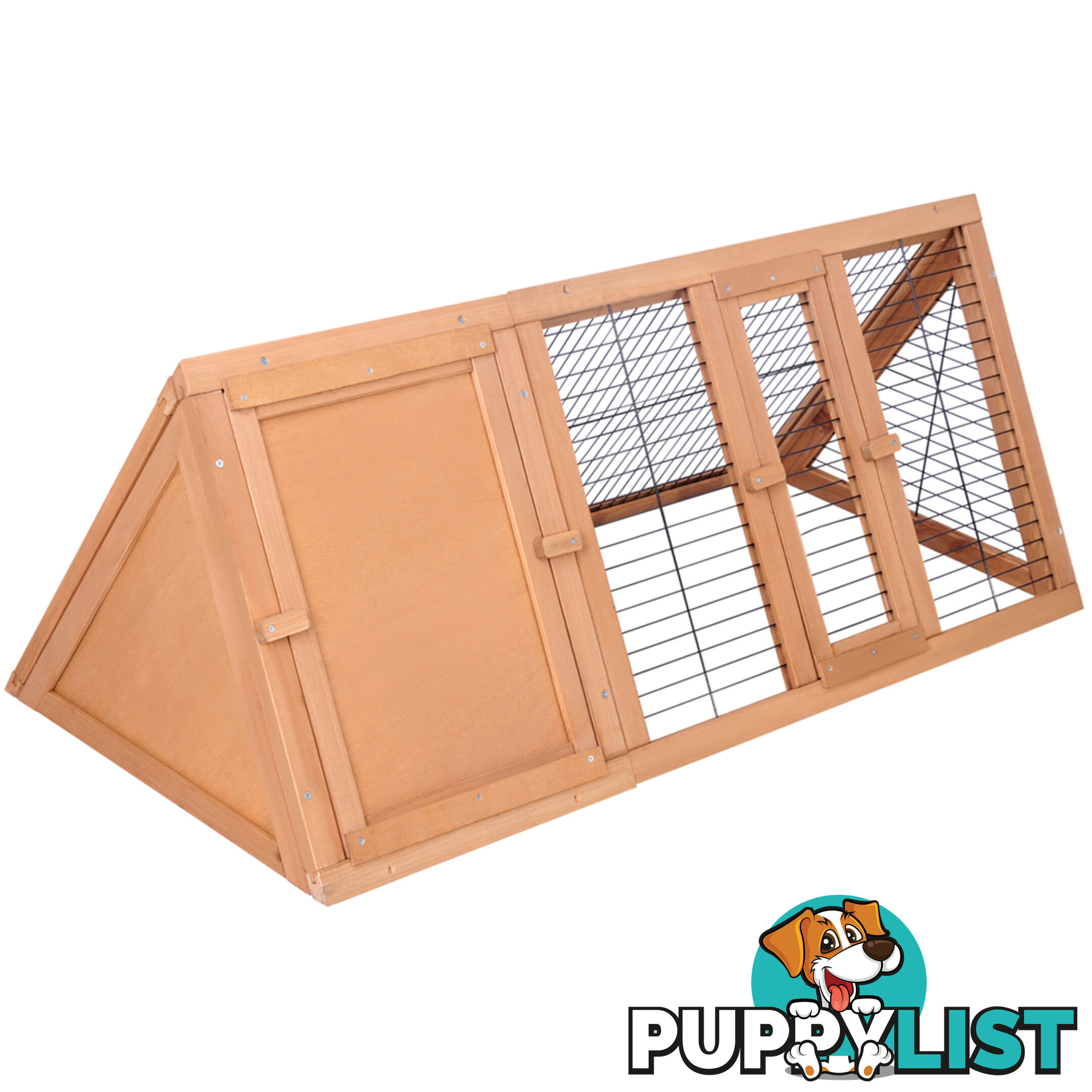 Rabbit Hutch Guinea Pig Chicken Ferret Cage Triangle